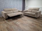 GRATIS BEZORGEN | Mooi Beige Teddystof Banken, Huis en Inrichting, Info@banxtel.nl, 3194DC, 100 tot 125 cm, 150 tot 200 cm