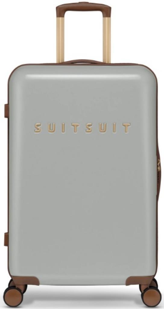 ✅NIEUW✅ SUITSUIT Fab Seventies koffer 66 cm | Limestone, Sieraden, Tassen en Uiterlijk, Koffers, Nieuw, Hard kunststof, 60 tot 70 cm