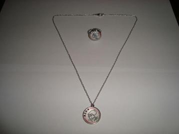 Prachtige kadoset AJAX Halsketting + Ring € 14,95 beschikbaar voor biedingen