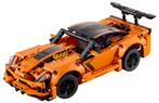 LEGO Technic 42093 Chevrolet Corvette ZR1 579 delig, Ophalen of Verzenden, Nieuw, Complete set, Lego