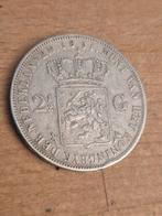 Zilveren Rijksdaalder Willem III 1851, Koning Willem III, Verzenden, Zilver, Losse munt