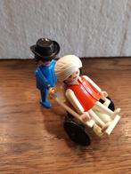 Playmobil vintage rolstoel met poppetjes, Ophalen of Verzenden, Gebruikt