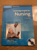 Cambridge English for nursing, Boeken, Ophalen of Verzenden, Alpha, Zo goed als nieuw, HBO