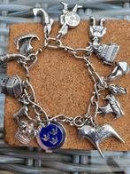 Vintage Georg Jensen bedelarmband met Scandinavische bedels, Sieraden, Tassen en Uiterlijk, Armbanden, Ophalen of Verzenden, Zo goed als nieuw