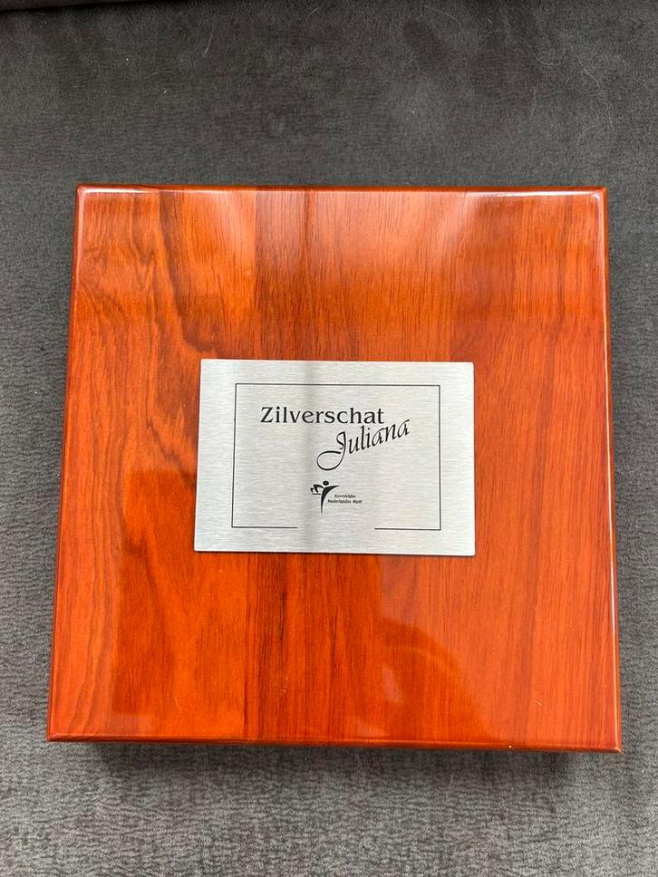 Zilverschat Juliana, Postzegels en Munten, Munten | Nederland, Setje, Overige waardes, Koningin Juliana, Zilver, Ophalen