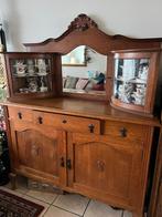 Antiek buffetkast, Huis en Inrichting, Kasten | Buffetkasten, Ophalen, Zo goed als nieuw, 25 tot 50 cm, 200 cm of meer