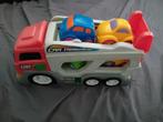 Vrachtwagen car transporter, Kinderen en Baby's, Speelgoed | Speelgoedvoertuigen, Ophalen of Verzenden, Zo goed als nieuw