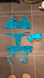 Setje aquablauw Hunkemoller, Kleding | Dames, Hunkemöller, Verzenden, Blauw, Setje