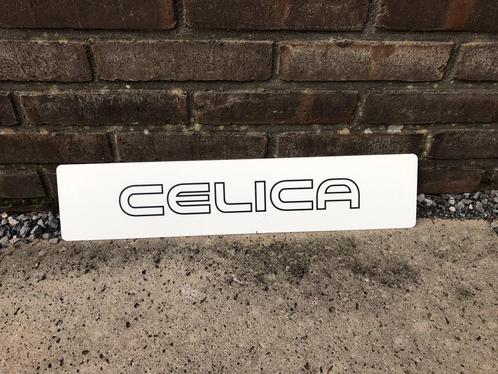Kentekenplaat Toyota Celica, Verzamelen, Automerken, Motoren en Formule 1, Nieuw, Auto's, Ophalen of Verzenden
