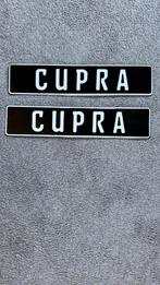 Cupra showplaat, Auto-onderdelen, Ophalen of Verzenden, Nieuw, Voor, Achterklep
