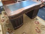 Antiek Bureau met Lederen Inleg, Antiek en Kunst, Ophalen
