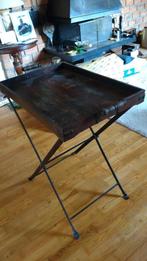 Dienblad op een losse frame, Huis en Inrichting, Woonaccessoires | Dienbladen, Ophalen, Gebruikt, Rechthoekig, Hout