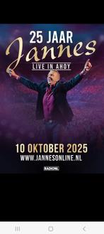 Jannes,2 kaarten zitplekken voor concert  10 oktober, Tickets en Kaartjes, Twee personen, Oktober