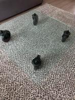 Fontana Arte Tavolo Con Ruote - Gae Aulenti, Ophalen, Gebruikt, 100 tot 150 cm, Vierkant