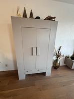 Woood wandkast Hidde (taupe), Ophalen, Zo goed als nieuw, Modern, 25 tot 50 cm