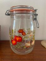 Vintage weckpot / opbergpot, Ophalen of Verzenden, Zo goed als nieuw, Overige materialen, Pot, Bus of Blik