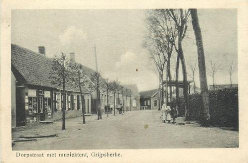 (701-245-023) Grijpskerke Dorpstraat, Verzamelen, Ansichtkaarten | Nederland, Zeeland, Verzenden