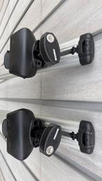 Aluminium dakdragers voor auto met dakrail., Auto diversen, Dakdragers, Ophalen of Verzenden, Gebruikt