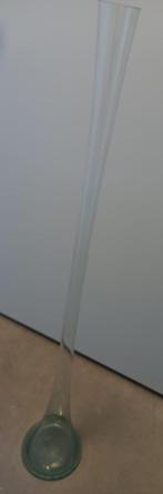 Vaas glas, Overige kleuren, Ophalen of Verzenden, 75 cm of meer, Glas