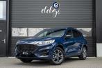 Ford Kuga 2.5 PHEV ST-Line X|3-STUKS|CAM|BLAZER BLUE|, Auto's, Zwart, 4 cilinders, Blauw, Plug-in hybride