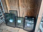 10 x HR++ Tripple glas zwart profiel., Ophalen, Gevelraam of Ruit, Minder dan 80 cm, Minder dan 80 cm