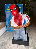 Spiderman Marvel bust, Ophalen of Verzenden, Zo goed als nieuw, Actiefiguur of Pop
