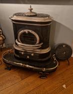 Antieke Faber Grandeur houtkachel, Huis en Inrichting, Kachels, Ophalen, Gebruikt, Hout, Houtkachel