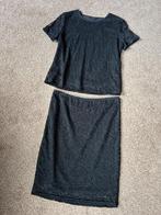 Zwarte kanten set Question maat S-M, Kleding | Dames, Maat 38/40 (M), Zwart, Nieuw, Ophalen of Verzenden