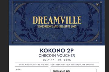 Tomorrowland full madness - Montagoe area beschikbaar voor biedingen