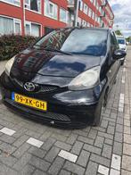 Toyota Aygo 1.0 12V Vvt-i 5DRS 2007 Zwart, Auto's, Voorwielaandrijving, 4 stoelen, Origineel Nederlands, Handgeschakeld