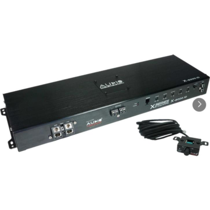 Audio System X2000.1D 2000W RMS monoblok versterker, Auto diversen, Autospeakers, Nieuw, Ophalen of Verzenden