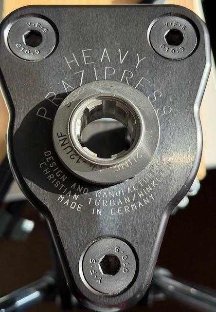 Turban Präzipress 140 inclusief 2 hendels in nieuwstaat, Sport en Fitness, Schietsport-accessoires, Zo goed als nieuw, Ophalen of Verzenden