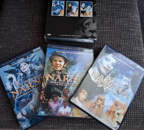 Chronicles of Narnia 1 2 3  dvd box trilogy serie + 2 extra, Cd's en Dvd's, Dvd's | Avontuur, Zo goed als nieuw, Ophalen of Verzenden