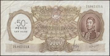Argentinië 50 pesos ND(1969-1971) gebruikt p.285 (nr 99) beschikbaar voor biedingen