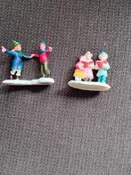 Kerstfiguren - Zangers en Schaatsers ALLEEN OPHALEN, Ophalen of Verzenden, Zo goed als nieuw