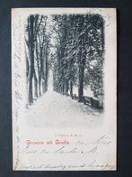 Ansichtkaart Groeten uit Breda 't Walletje K.M.A. 1899 !!!, Ophalen of Verzenden, Voor 1920, Gelopen, Noord-Brabant