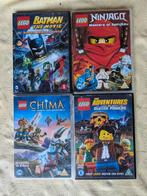 4 Engelstalige Lego DVDs, Alle leeftijden, Ophalen of Verzenden, Gebruikt