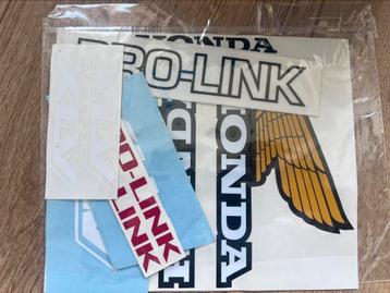 Honda XLV 750R stickerset beschikbaar voor biedingen