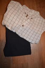 Set van blouse met broek, Kinderen en Baby's, Kinderkleding | Maat 104, Ophalen, Gebruikt, H&M, Overhemd of Blouse