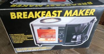 3 In 1  Breakfast Maker / Ontbijtmachine (nieuw!) beschikbaar voor biedingen