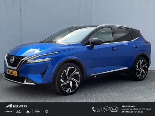 Nissan Qashqai 1.3 MHEV Xtronic Tekna Plus Automaat / 100% D, Auto's, Nissan, Bedrijf, Te koop, Qashqai, 360° camera, ABS, Achteruitrijcamera
