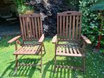 Teak houten verstelbare tuinstoel Merk Windsor, Tuin en Terras, Ophalen, Zo goed als nieuw, Verstelbaar
