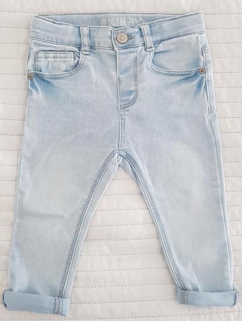 Zara skinny jeans maat 80 blauw spijkerbroek baby kleding, Kinderen en Baby's, Babykleding | Maat 80, Zo goed als nieuw, Jongetje