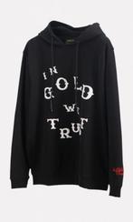 In Gold we trust hoodie sweater Maat s, Kleding | Heren, Truien en Vesten, Verzenden, Zwart, Zo goed als nieuw, In Gold We Trust
