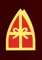 mijter van Sinterklaas,, Verzamelen, Ansichtkaarten | Themakaarten, Verzenden, 1980 tot heden, Ongelopen, Feest(dag)