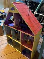 Peppa Big Groot Houten Speelhuis, Ophalen, Gebruikt, Poppenhuis
