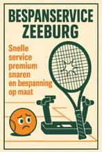 Tennisracket bespannen, Ophalen, Nieuw, Racket, Overige merken