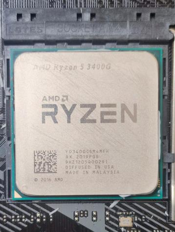 AMD Ryzen 5 3400G met koeler beschikbaar voor biedingen