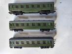 modeltrein Ho wagons jouef 3 stuk, Hobby en Vrije tijd, Modeltreinen | H0, Gebruikt, Gelijkstroom, Jouef, Wagon