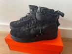 Nike SF Air Force 1 Mid 'Big Logo' Zwart 42,5, Ophalen of Verzenden, Zo goed als nieuw, Zwart, Sneakers of Gympen